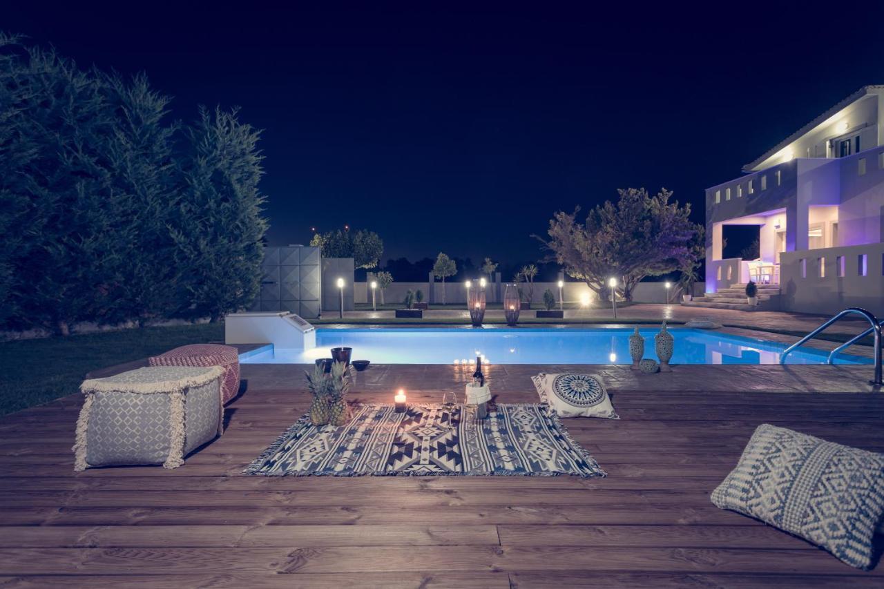 Muthee Luxurious Private Villa Laganas Exterior foto